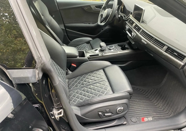 Audi S5 cena 148000 przebieg: 46988, rok produkcji 2019 z Prusice małe 154
